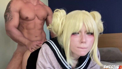 Косплей порно на «Моя геройская академия» - Химико Тога трахается с Деку