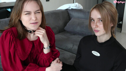 Молодая сука Polly Yangs насосала себе полный рот спермы